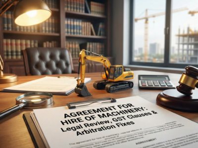 Agreement for Hire of Machinery