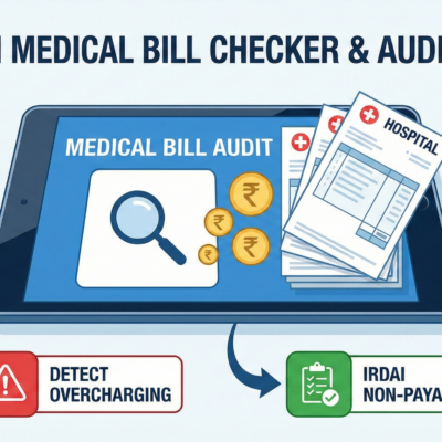Indian Medical Bill Checker & Audit Tool Detect Overcharging & IRDAI Non-Payables