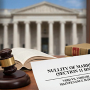 Nullity of Marriage (Section 11 HMA) Void vs. Voidable & Maintenance Judgment