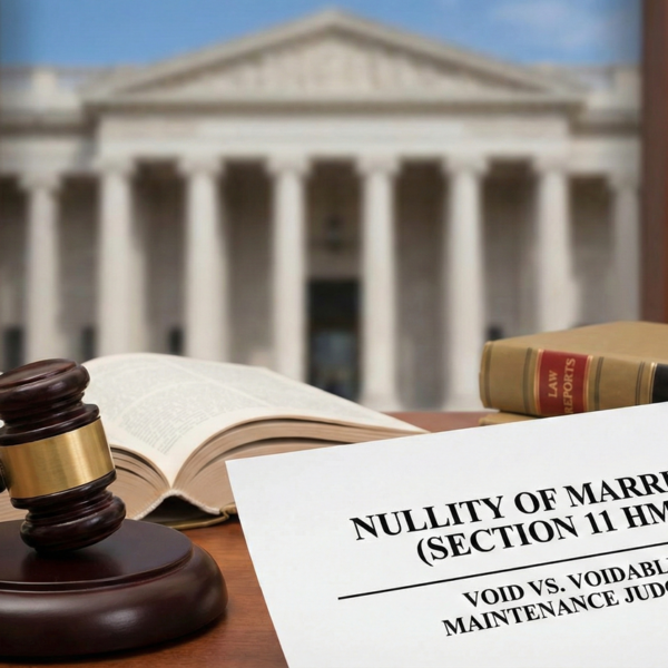 Nullity of Marriage (Section 11 HMA) Void vs. Voidable & Maintenance Judgment