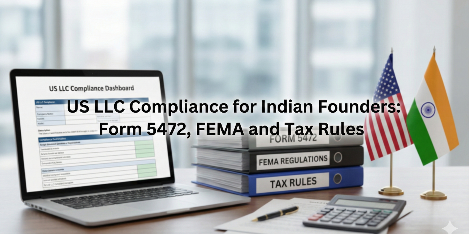 US LLC Compliance for Indian Founders Form 5472, FEMA and Tax Rules