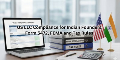 US LLC Compliance for Indian Founders Form 5472, FEMA and Tax Rules