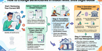 How to Change Beneficiaries in Indian Wills 2026 Legal Guide