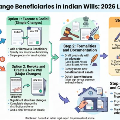 How to Change Beneficiaries in Indian Wills 2026 Legal Guide